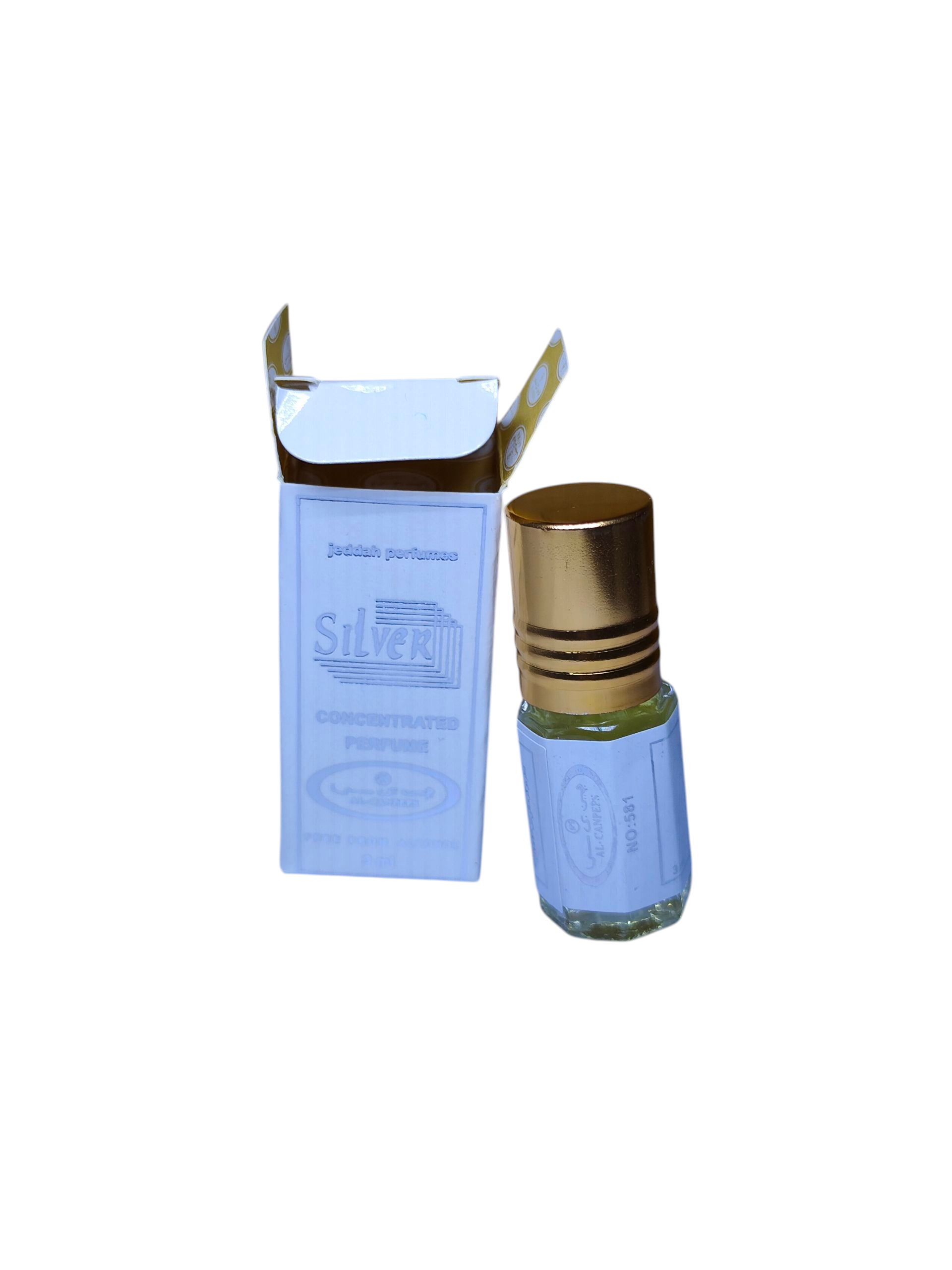 Jeddah Perfumes 3ml Concentrated Perfume Oil for Somalis – Long Lasting Arabian Fragrance in Silver, Randa, Lord, Bukhoor & Susan – Pocket Size Attar for Men & Women, Exotic Oriental Scents