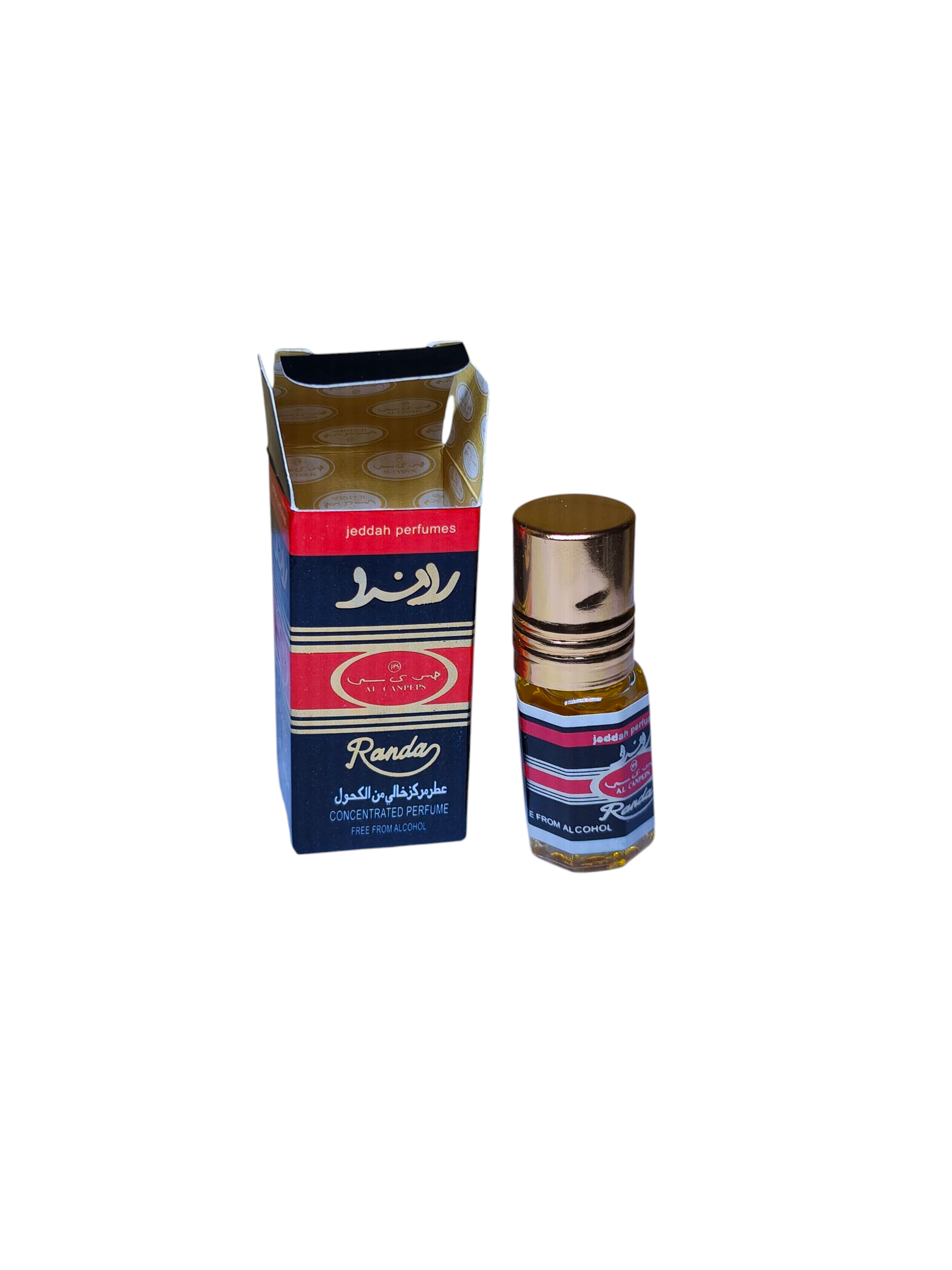 Jeddah Perfumes 3ml Concentrated Perfume Oil for Somalis – Long Lasting Arabian Fragrance in Silver, Randa, Lord, Bukhoor & Susan – Pocket Size Attar for Men & Women, Exotic Oriental Scents