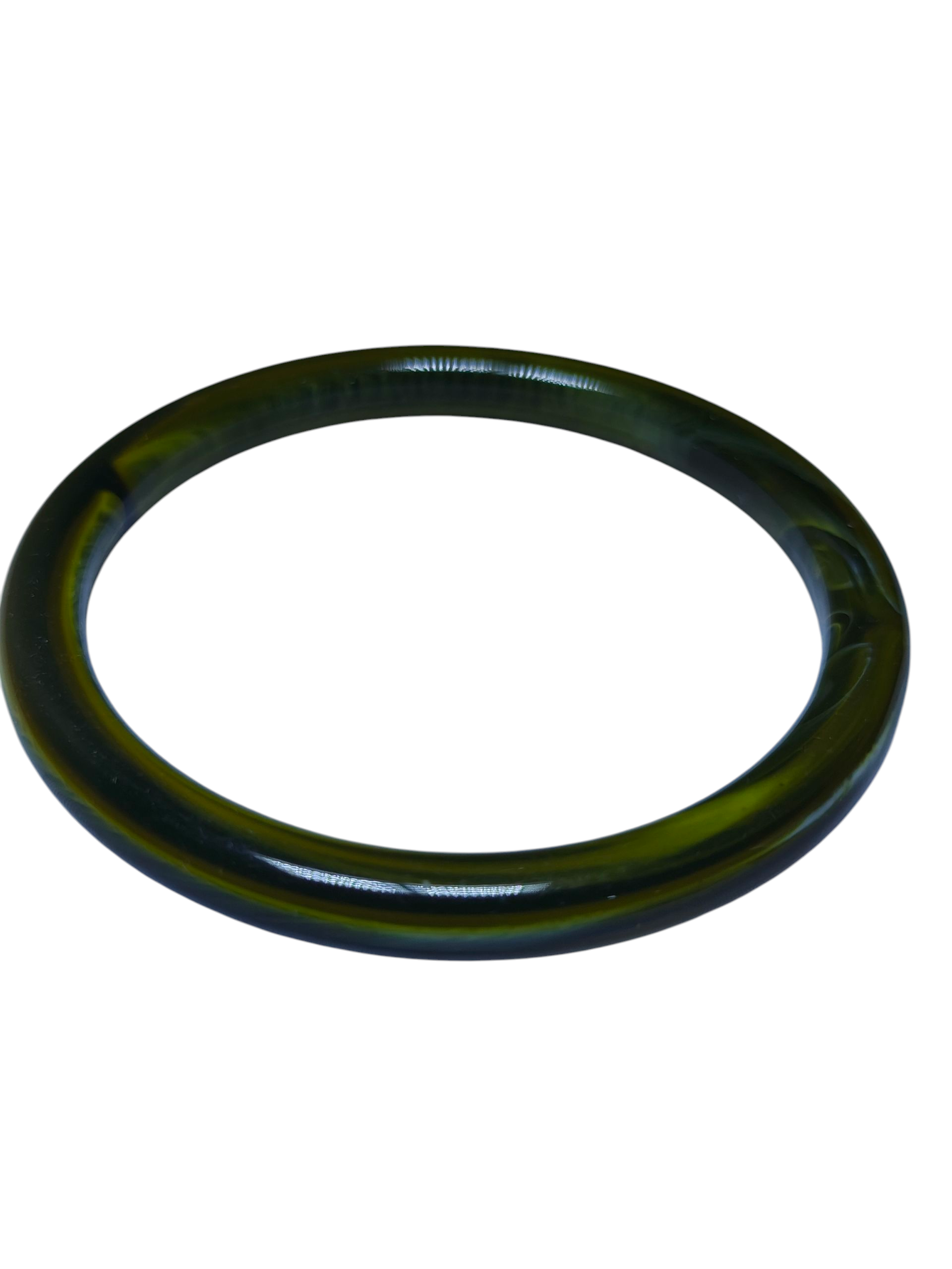 Slim Marble Bangle Bracelet for Women – Lightweight Glossy Resin Cuff | Geometric Fashion Jewelry | Chunky Statement Armwear | 6 Unique Designs for Slim to Medium Wrists | Casual & Party Style