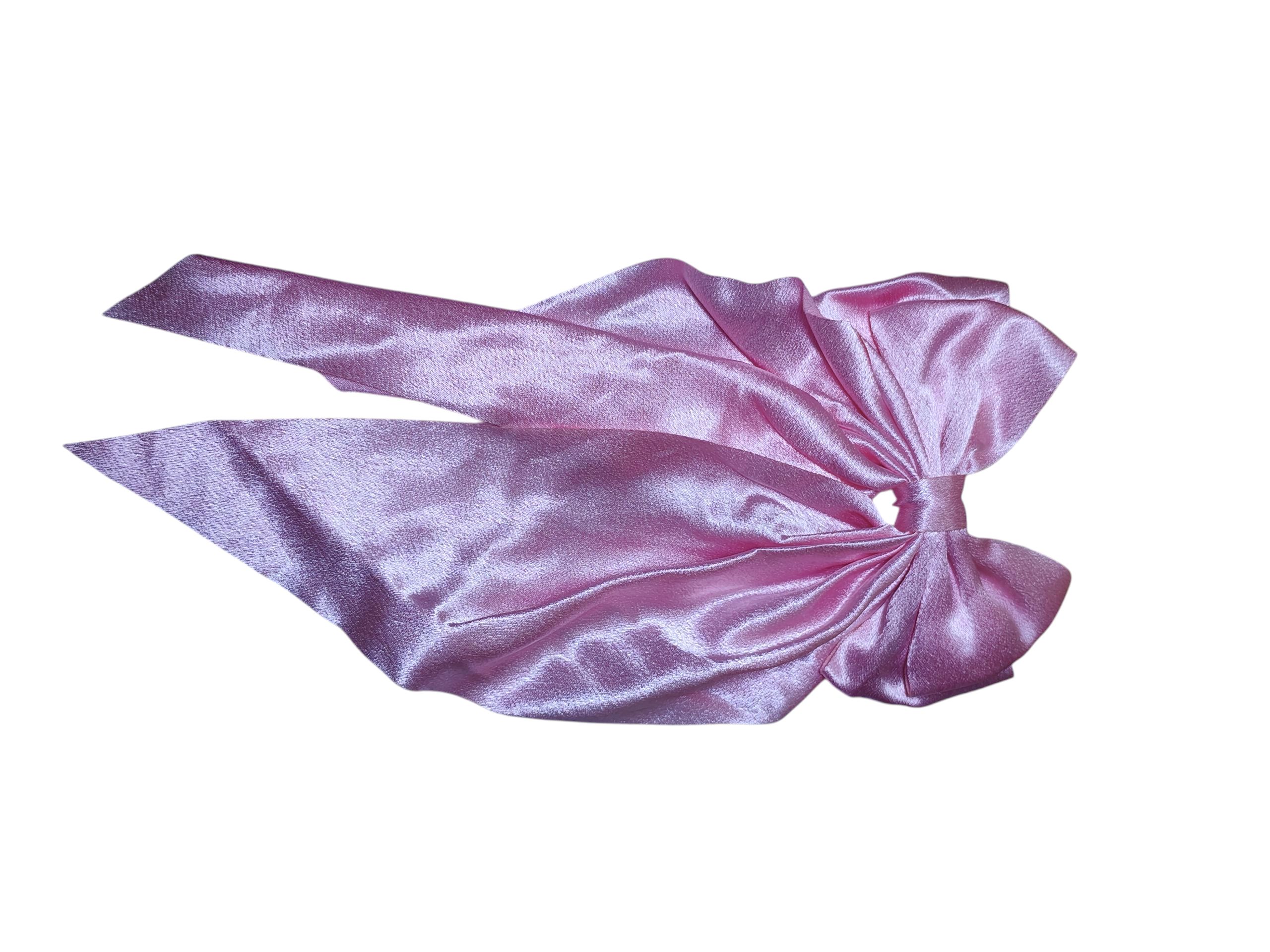 Silky Satin Hair Bow Clip – Large Elegant Ribbon Barrette for Women, Girls, Bridesmaids, Formal Hairstyles, Wedding Accessories, Cute Hair Styling Gift, Fashion Hair Clip for Thick or Fine Hair