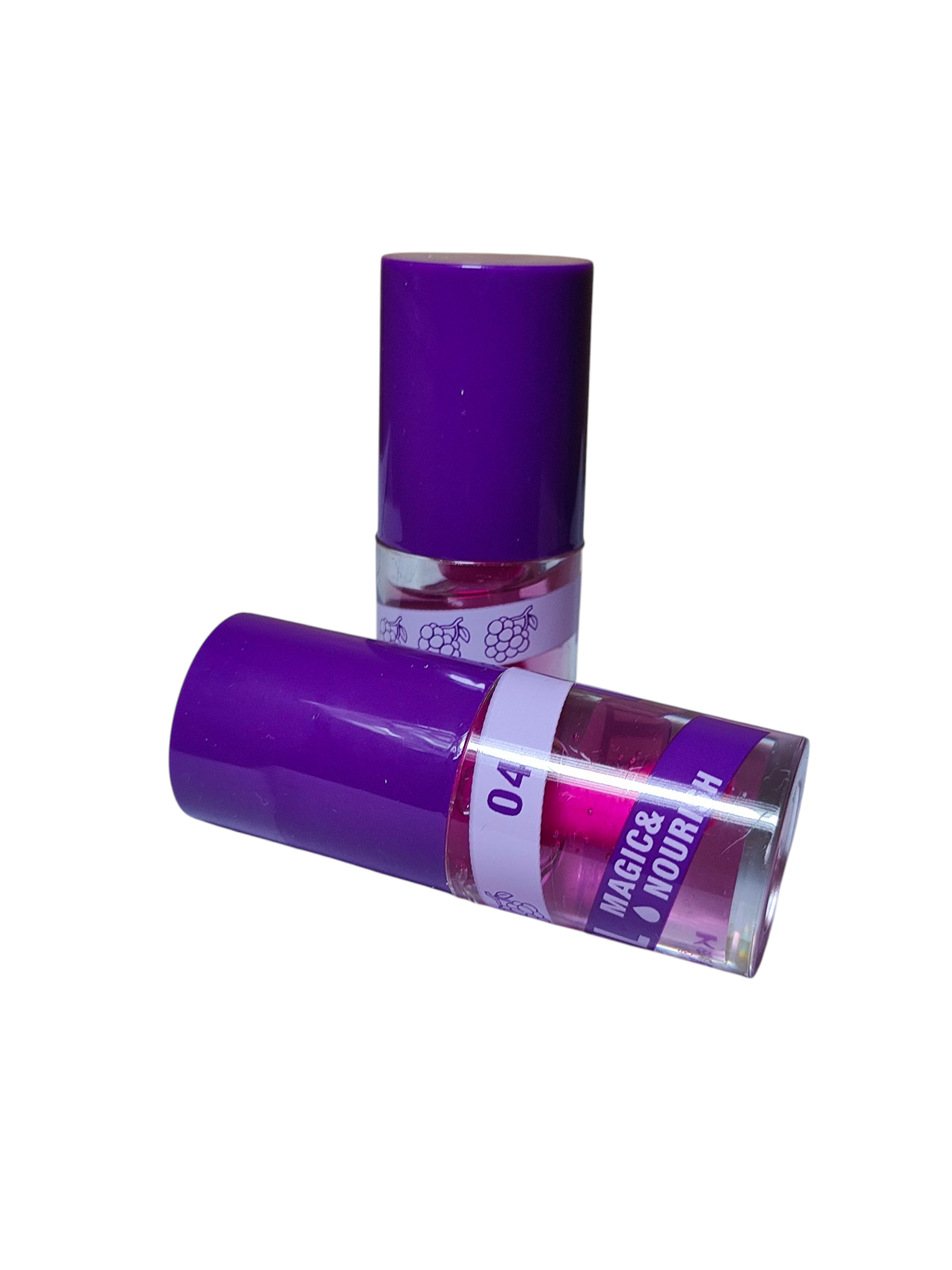 Kiss Beauty Magic Fruit Lip Oil – Moisturizing Lip Primer & Overnight Sleeping Mask for Dry Lips, Anti-Aging Lip Care to Reduce Lines, Hydrating Non-Greasy Gloss for Smooth, Soft, Plump Lips