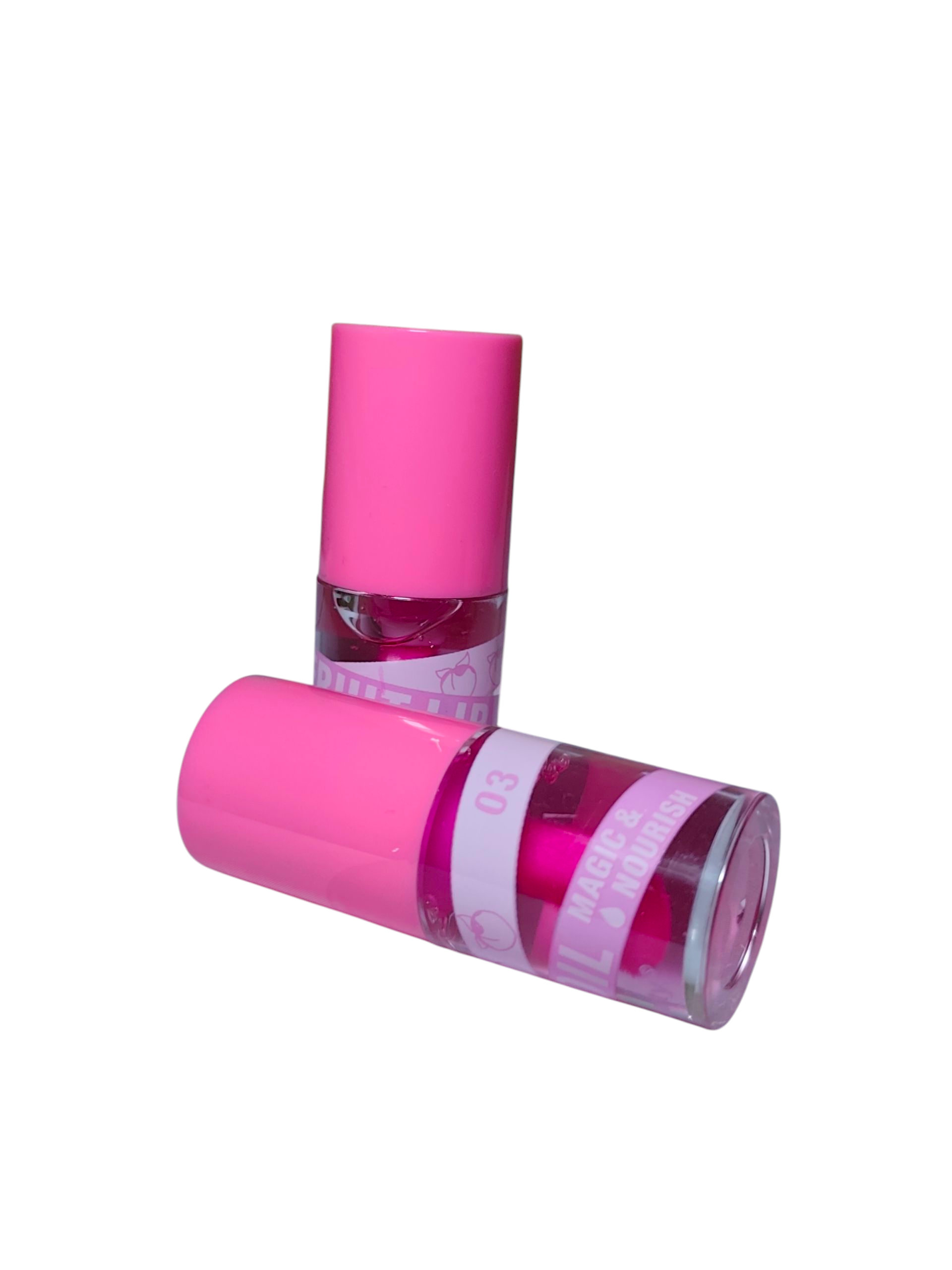 Kiss Beauty Magic Fruit Lip Oil – Moisturizing Lip Primer & Overnight Sleeping Mask for Dry Lips, Anti-Aging Lip Care to Reduce Lines, Hydrating Non-Greasy Gloss for Smooth, Soft, Plump Lips