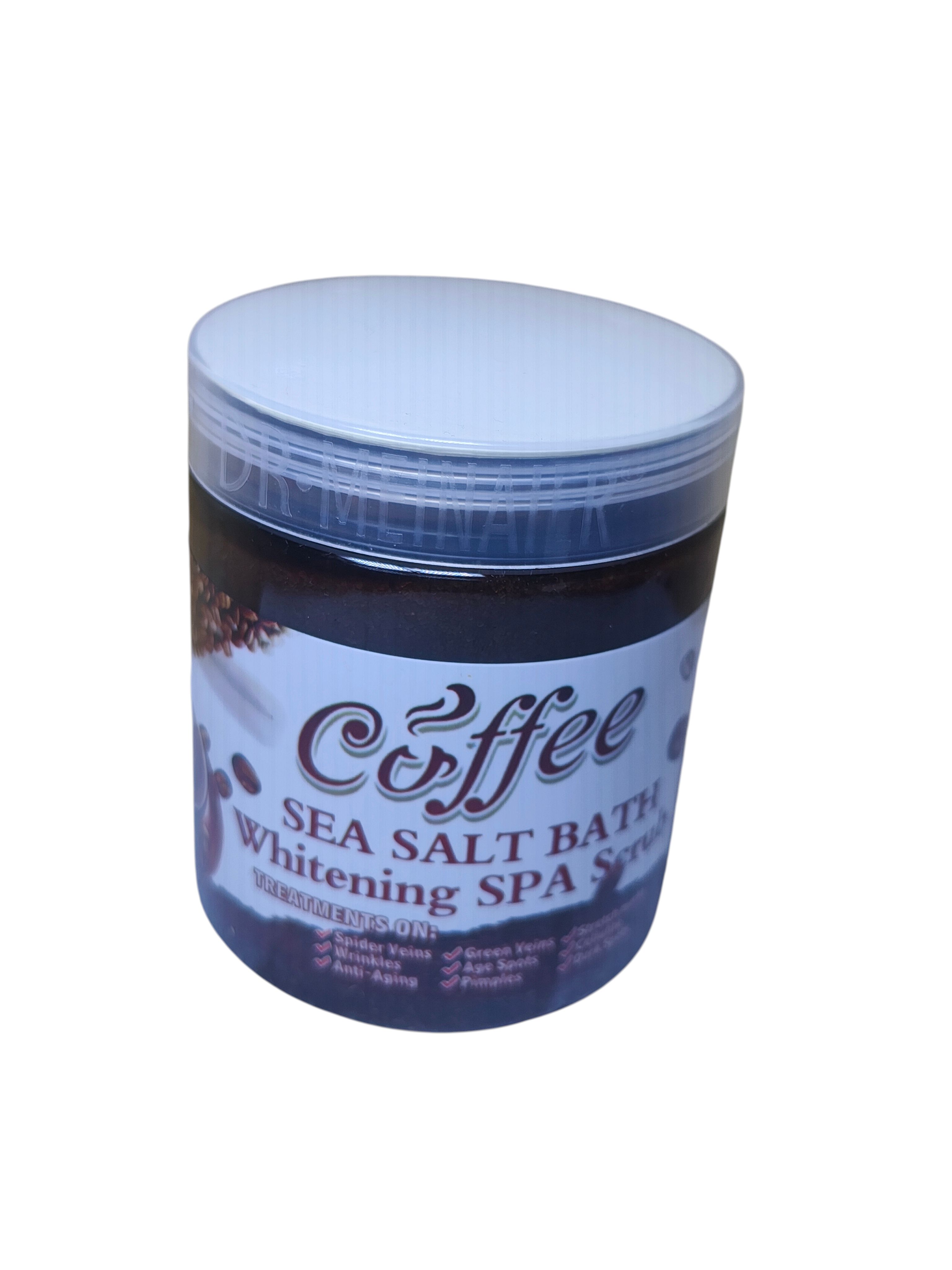 Dr Meinaier Coffee Scrub 350g – Natural Exfoliating Body & Face Scrub for Cellulite, Stretch Marks, Acne, Dead Skin Removal, Brightening, Anti-Aging, Moisturizing Skincare with Organic Arabica Coffee