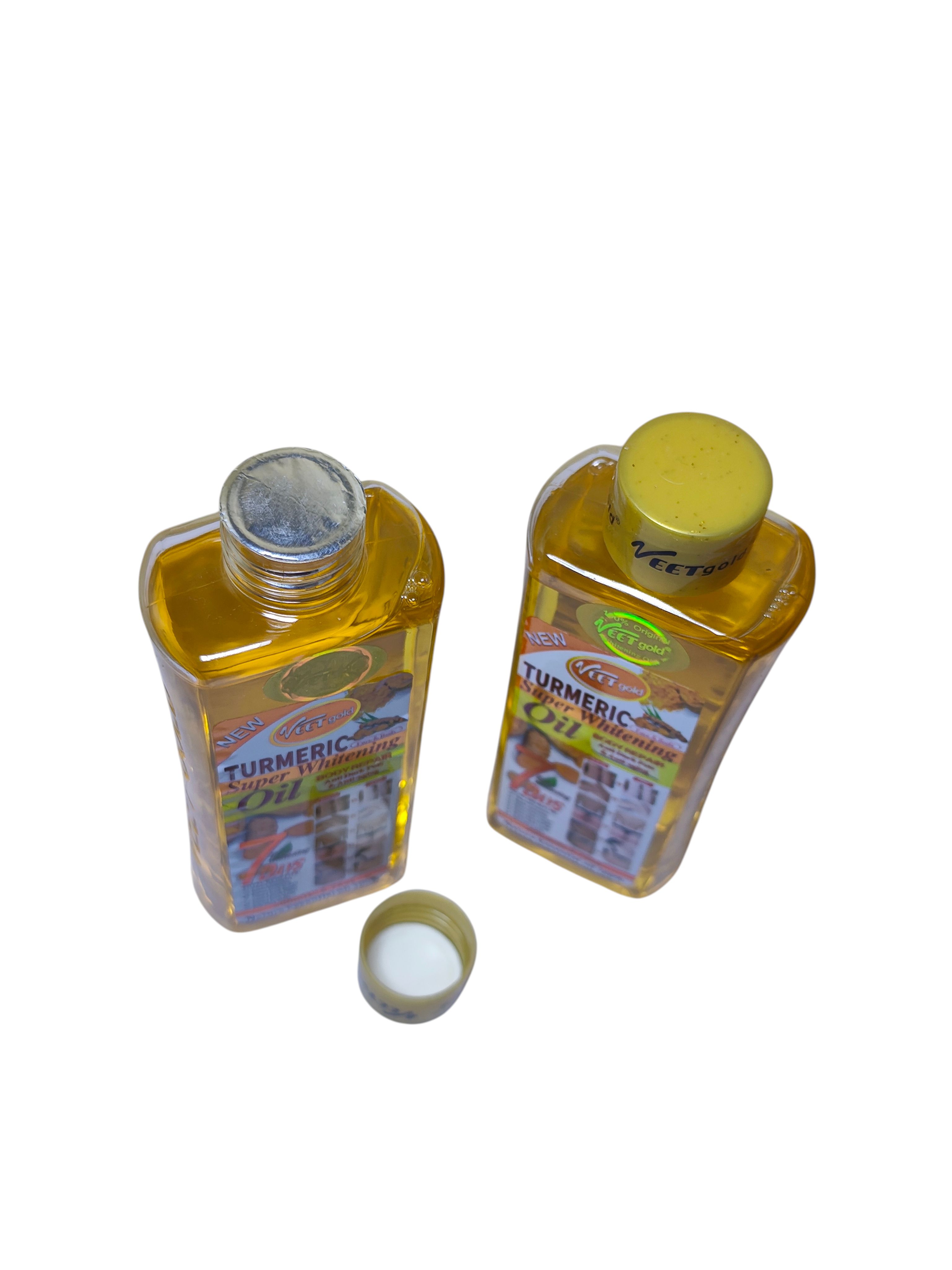 VEETgold Turmeric Super Whitening Oil – Skin Brightening & Nourishing Body Serum for Dark Spots, Stretch Marks, Knuckles, Armpits & Thighs – Anti-Aging, Fast Repair, 7-Day Visible Glow – 200ml