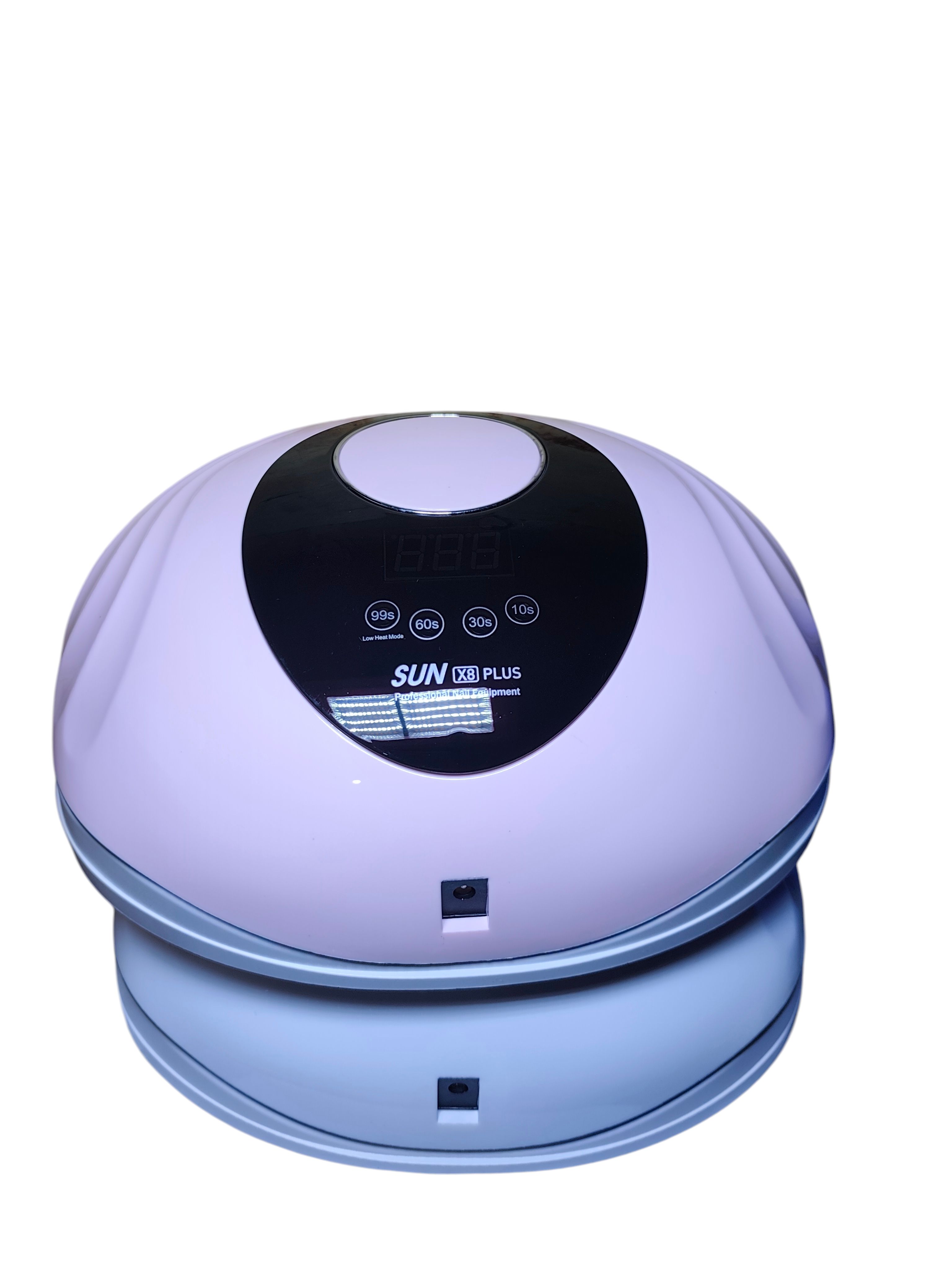 SUN X8 PLUS Smart 2.0 Professional LED/UV Nail Lamp with Digital Display, 42 Beads, 10s/30s/60s/99s Timer, Double Speed Curing, Smart Sensor & Over‑Temperature Protection, Salon &Home Gel Polish Dryer
