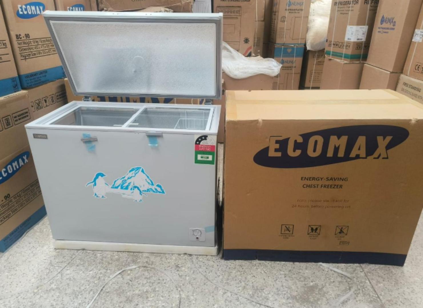 60 litres ecomax deep freezer With direct cool technology, the product remains fresh and frozen even at times of power cuts for as long as 12 hours