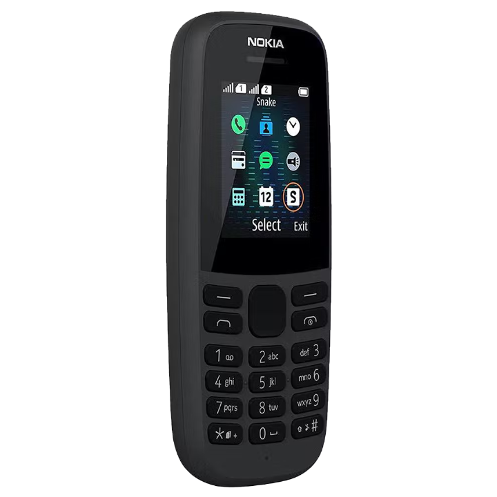 Nokia 105 (2017)- Original Nokia Phone 800 mAh 1.5" Dual SIM Cards Unlocked Cheap Durable Old Phone Classic Feature