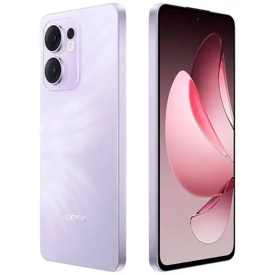 Brand New Oppo Reno 13F 8GB+256GB 6.67 Inches AMOLED 120Hz Display 50MP+32MP Front and Back Camera 5800mAh Battery 45W Fast Charge IP69 Dust Water Pressure Resistant Smart Phone