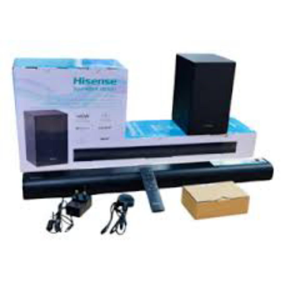 HISENSE Sound Bar 140Watts HS1800 WITH WIRELESS SUBWOOFER.