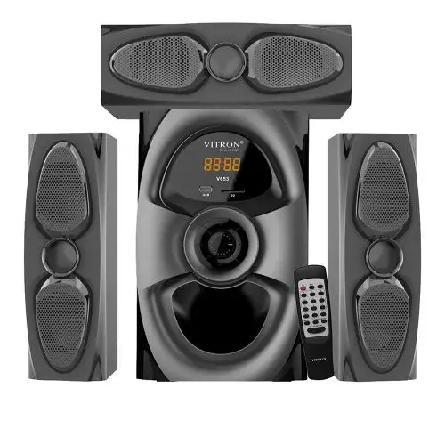 Vitron V653 3.1Ch 8,000W Multimedia Woofer Bluetooth Speaker System Subwoofer