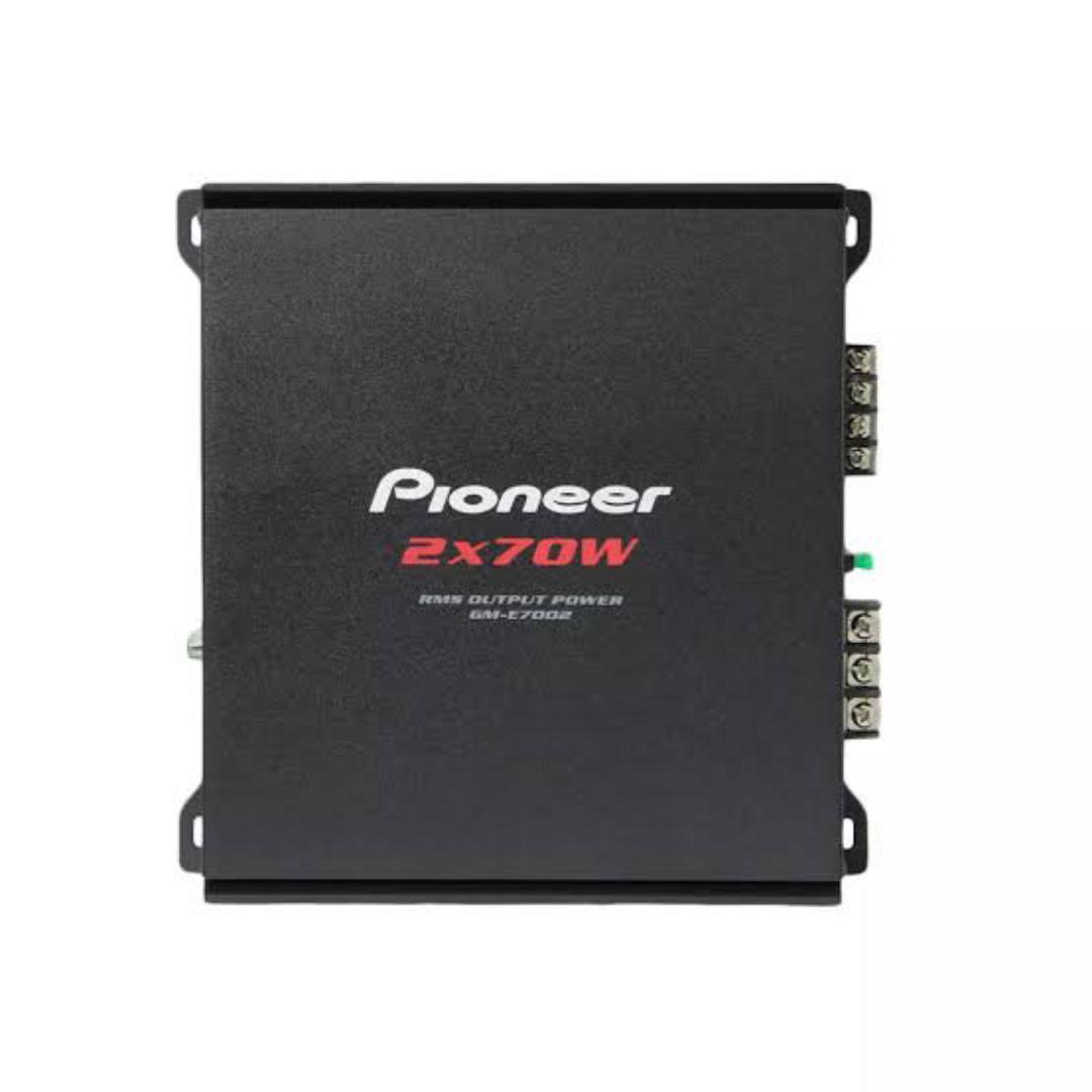 Pioneer GM-E7002 2 Channel Bridgeable Amplifier Bass Boost