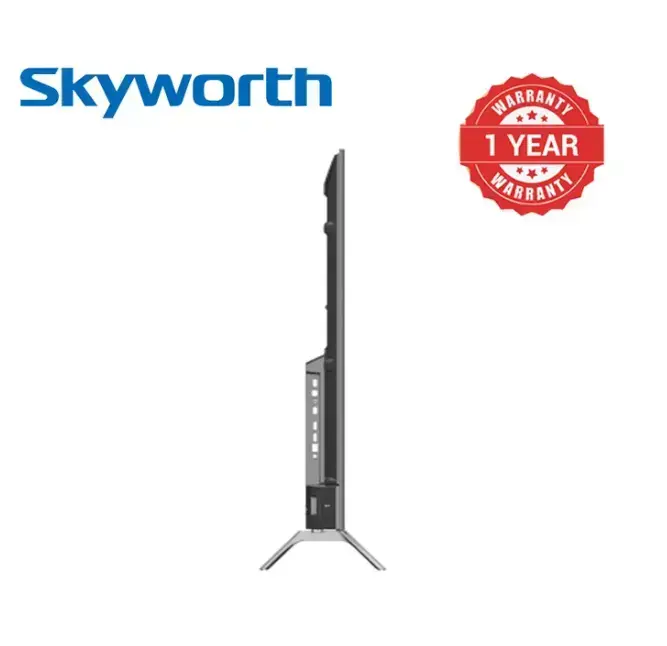 Skyworth 55 inch Ultra HD AI Frameless Smart TV Android 10.0 2020 Model 55G3A Televisions Black 55 inch