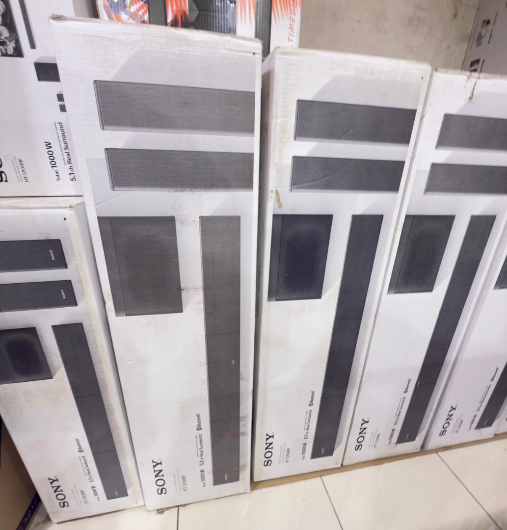 Sony HT-S700RF Real 5.1ch Dolby Audio Soundbar for TV with Tall boy Rear Speakers & Subwoofer, 5.1ch Home Theatre System (1000W, Bluetooth & USB Connectivity,HDMI & Optical Connectitvity)