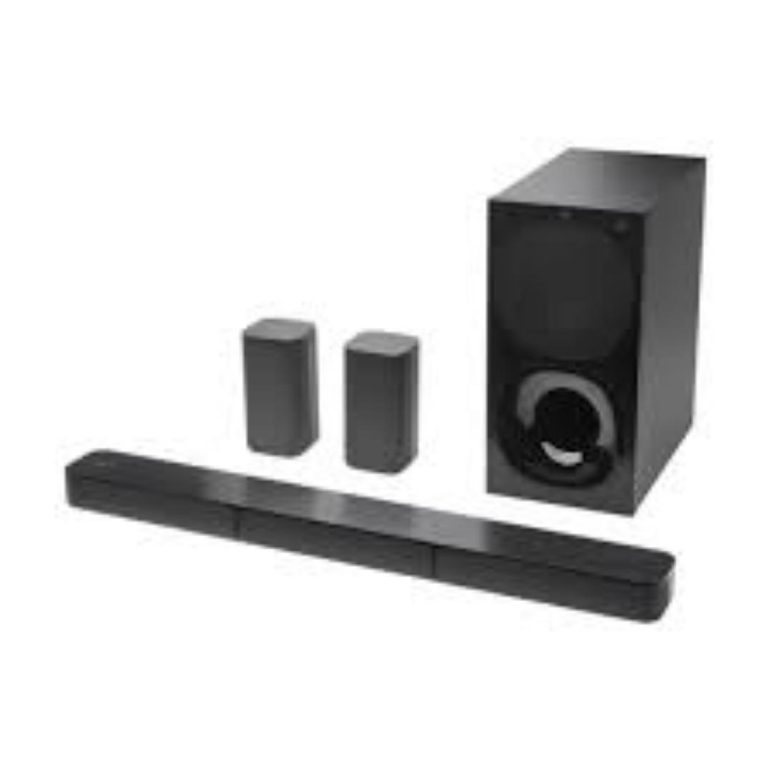 Sony HT-S20R Real 5.1ch Dolby Digital Soundbar for TV with subwoofer and Compact Rear Speakers, 5.1ch Home Theatre System (400W,Bluetooth & USB Connectivity, HDMI & Optical connectivity)