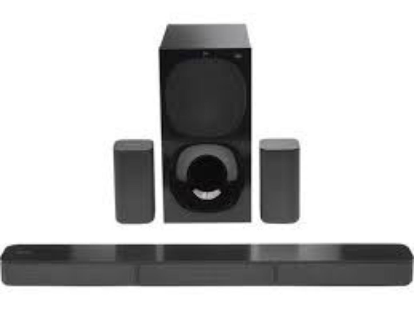 Sony HT-S20R Real 5.1ch Dolby Digital Soundbar for TV with subwoofer and Compact Rear Speakers, 5.1ch Home Theatre System (400W,Bluetooth & USB Connectivity, HDMI & Optical connectivity)
