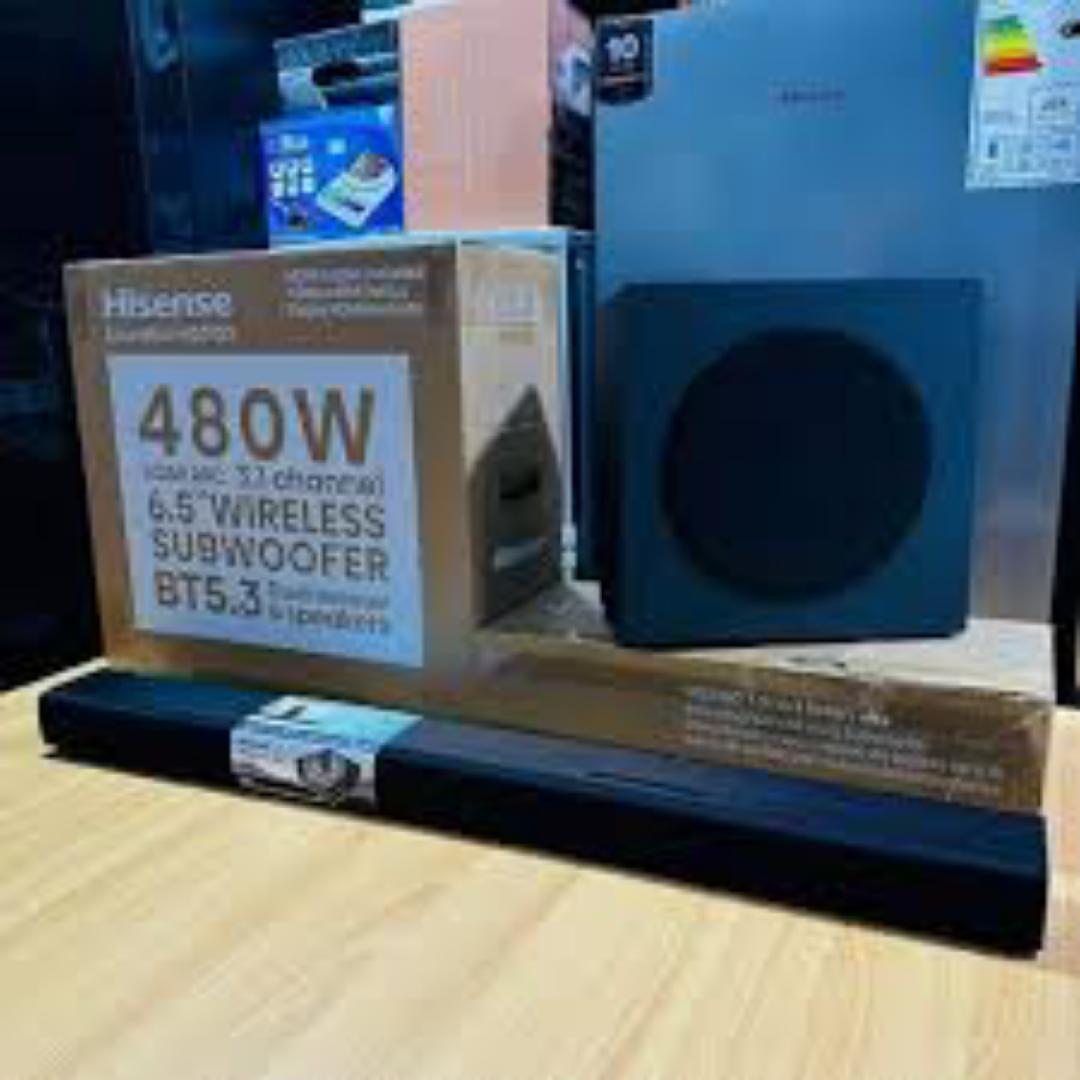 HISENSE HS3100 480W 3.1CH BLUETOOTH,DOLBY AUDIO,DTS CHANNEL WITH WIRELESS SUBWOOFER-1 YEAR WARRANTY