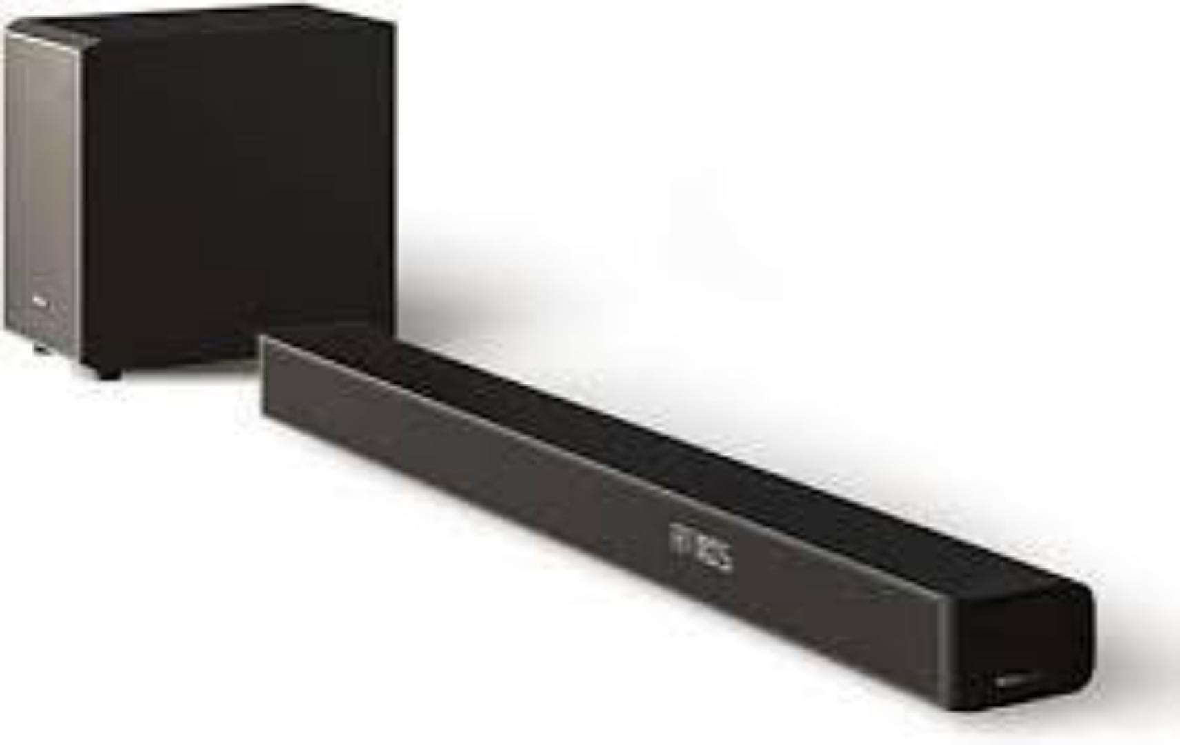 Hisense AX3100Q 3.1Ch Sound Bar with Wireless Subwoofer, Dolby Atmos, DTS:X, Bluetooth 5.3, Roku TV Ready, HDMI/AUX/ARC/Optical/USB, EzPlay, Ez UP, 7 EQ Modes