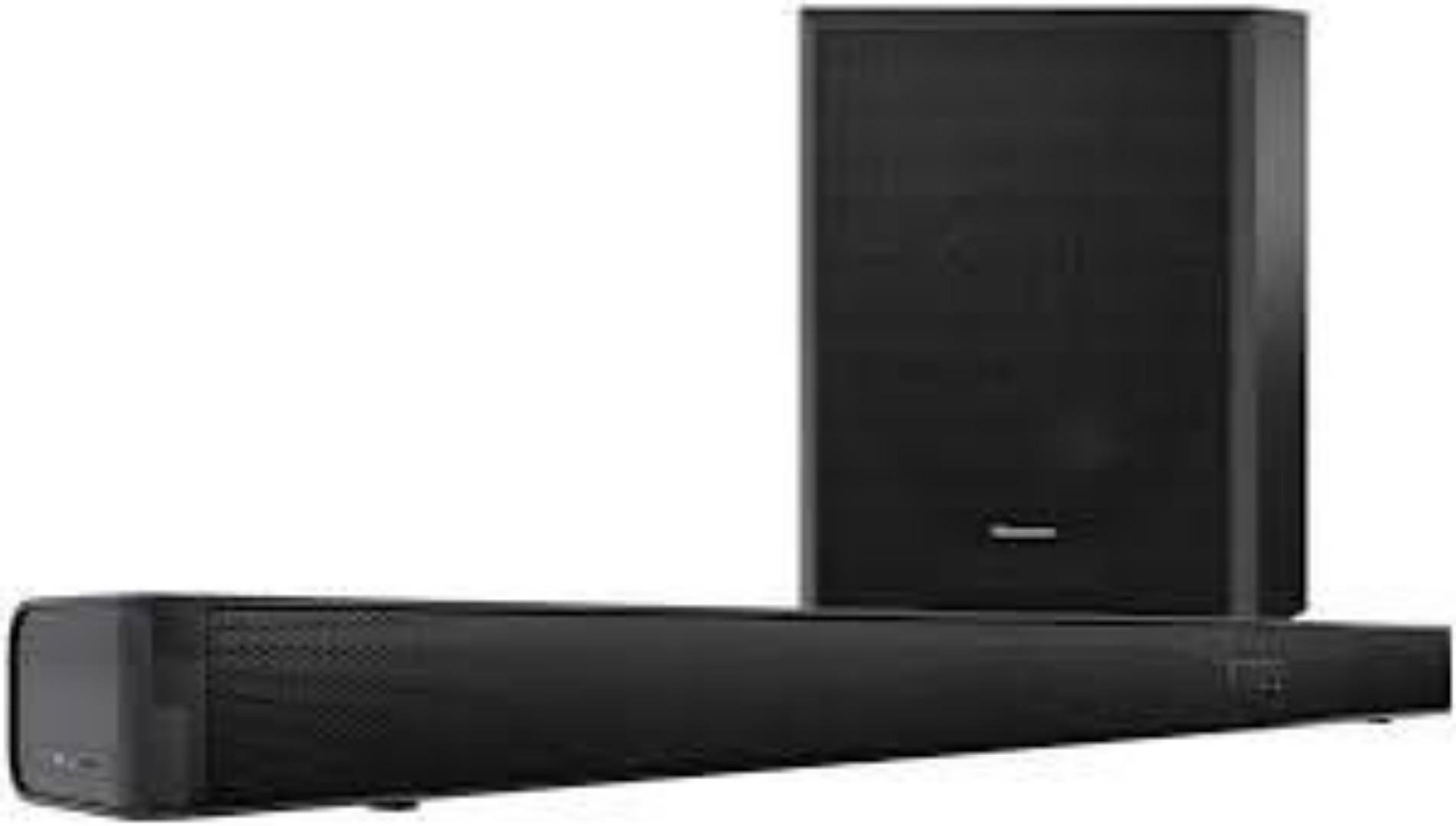 Hisense Soundbar AX3100G with 280W, 5 speakers and 6.5 subwoofer, Dolby Atmos, DTS Virtual X, Bluetooth 5.0, EZ Play