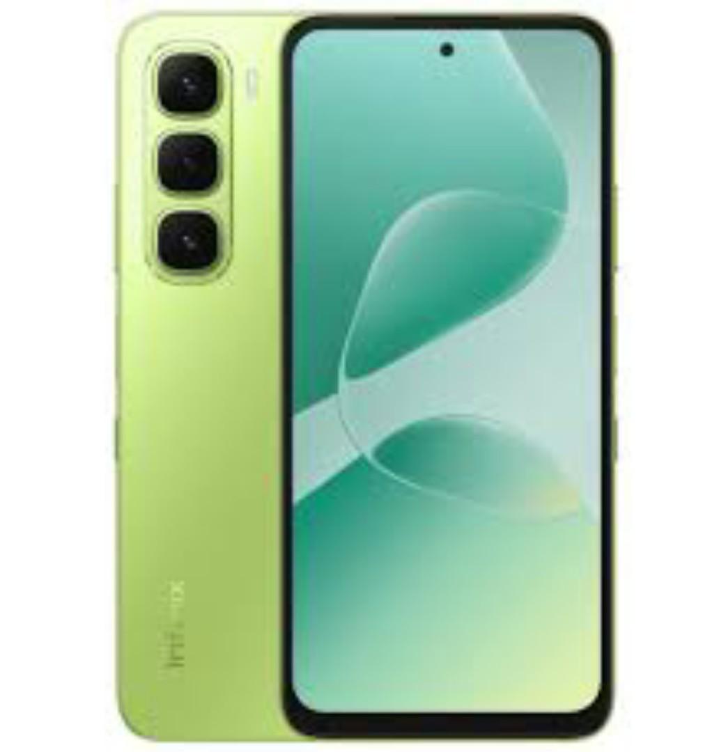 Infinix Hot 60i 128GB+12(6+6)GB 6.7" 120Hz Screen 4G Phone Dual SIM 5160mAh Battery 45W Charging 50MP Camera Fingerprint Lock Android 15 G81 Ultimate Smart AI Phones