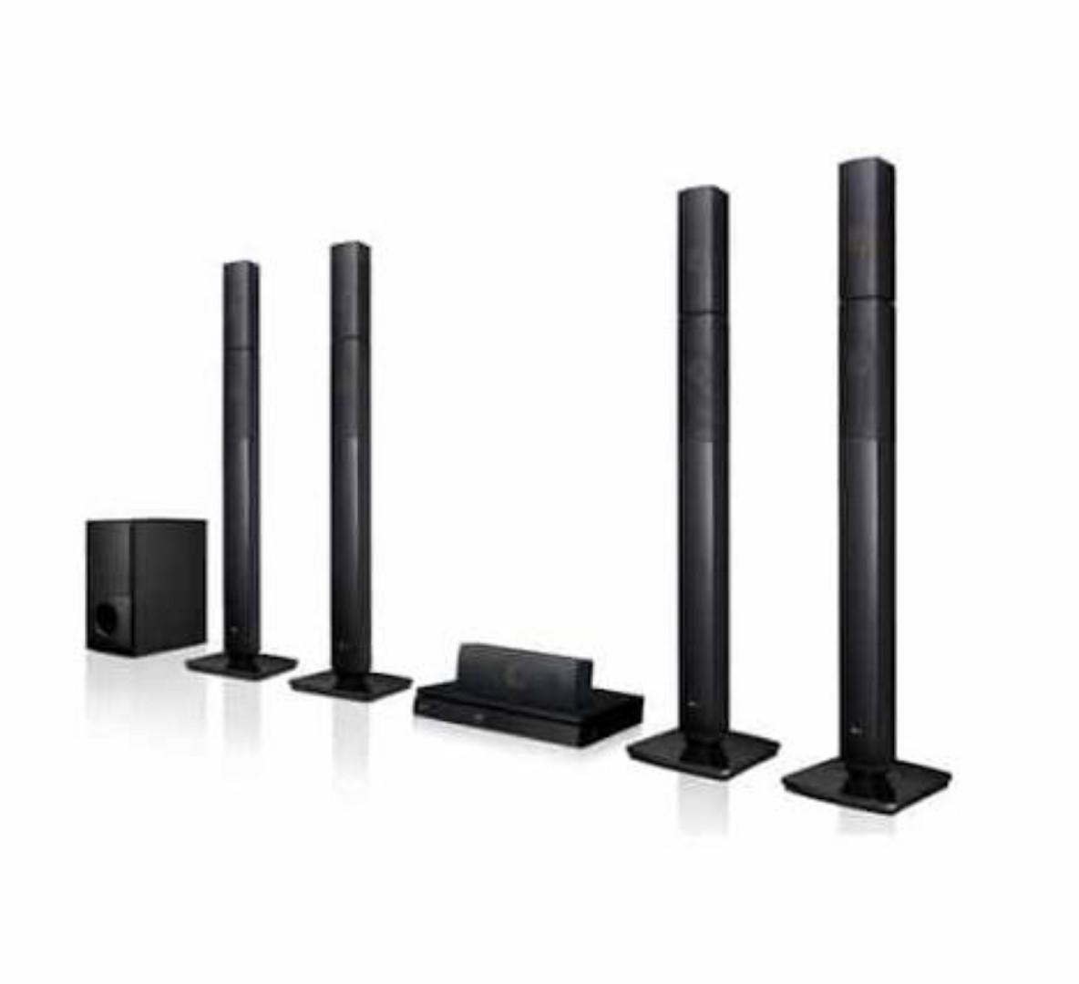 LG 5.1CH Home Theater Multi Bluetooth LHD657 Full HD with 2 years warrantyUpscaling 1000W Wireless Bluetooth Audio USB Movie Playback Simplink woofer speaker