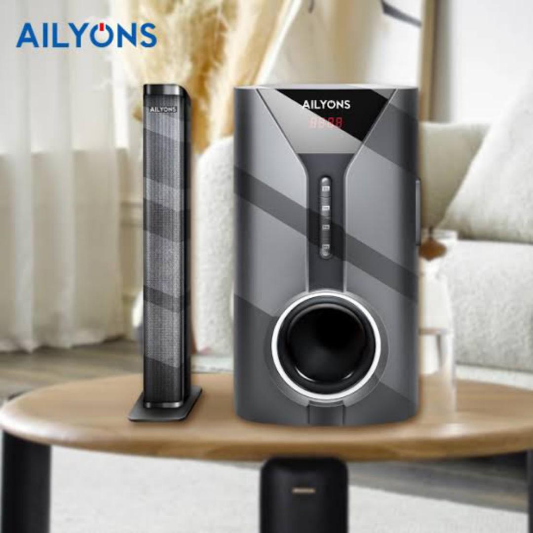 AILYONS SB502K 2.1 CH Subwoofer / Sound Bar Multimedia Speaker System, BT/USB/SD/FM