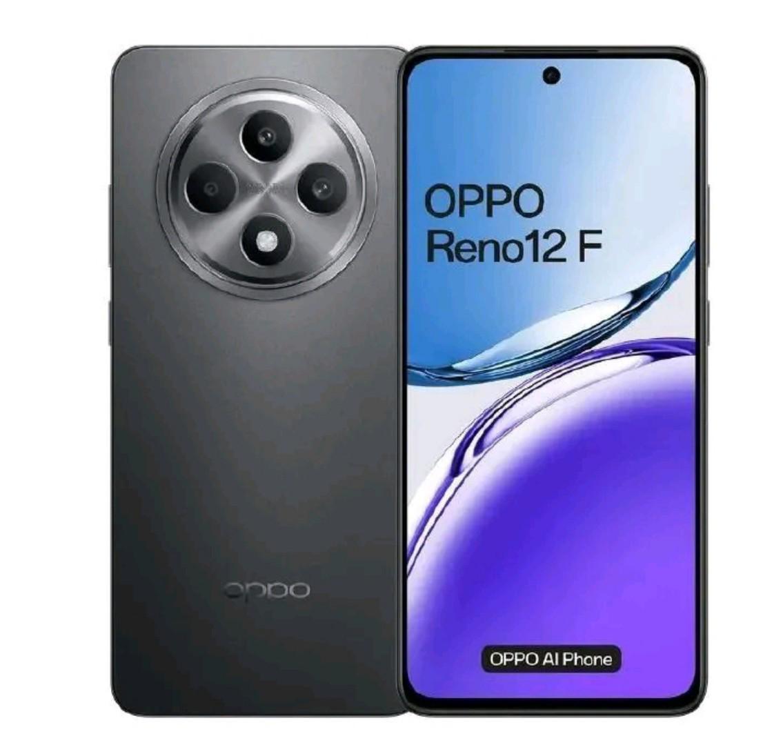 Oppo Reno 12F 4G Key Features RAM: 8GB Storage: 256GB OS: Android 14 ,SMARTPHONES , ColorOS 14 Camera: 50MP + 8MP + 2MP Selfie: 32MP Display: 6.67 inch, AMOLED,120Hz Processor:  smart phone