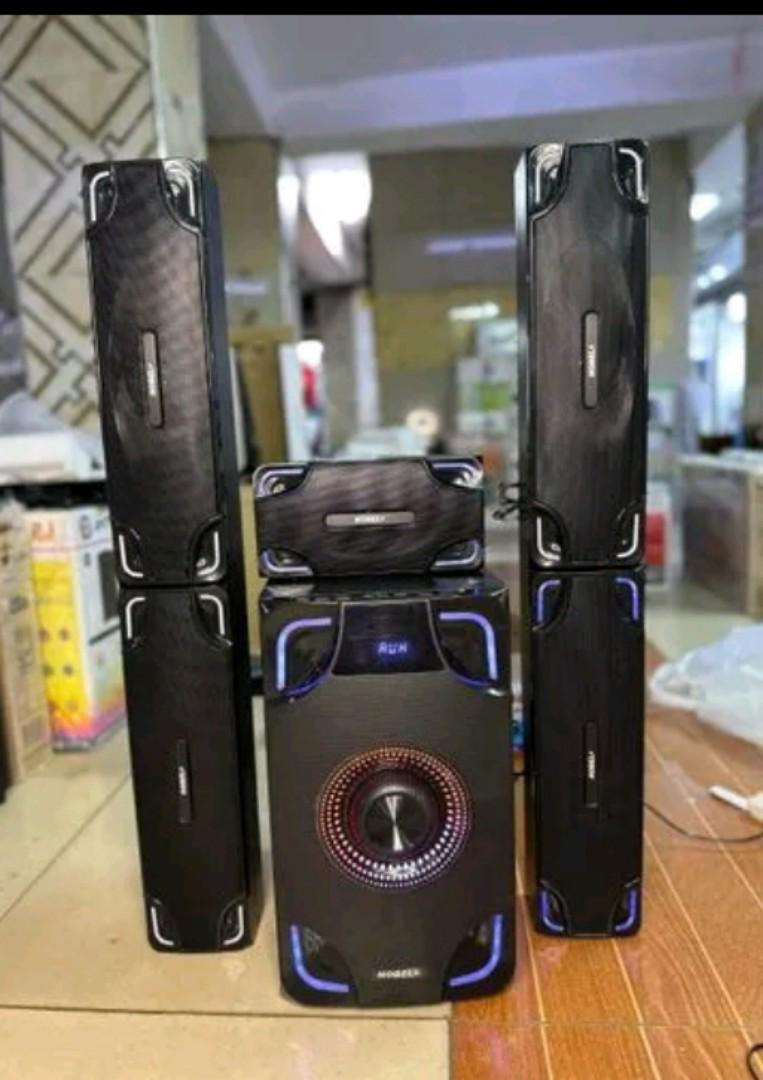 Nobel NB-2080 Tall Boy 5.1CH Home Theater System – 55,000W PMPO Bluetooth/USB/FM Multimedia Speaker System-1 year warranty