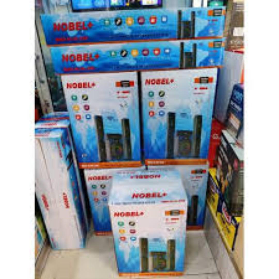 Nobel NB-2080 Tall Boy 5.1CH Home Theater System – 55,000W PMPO Bluetooth/USB/FM Multimedia Speaker System-1 year warranty