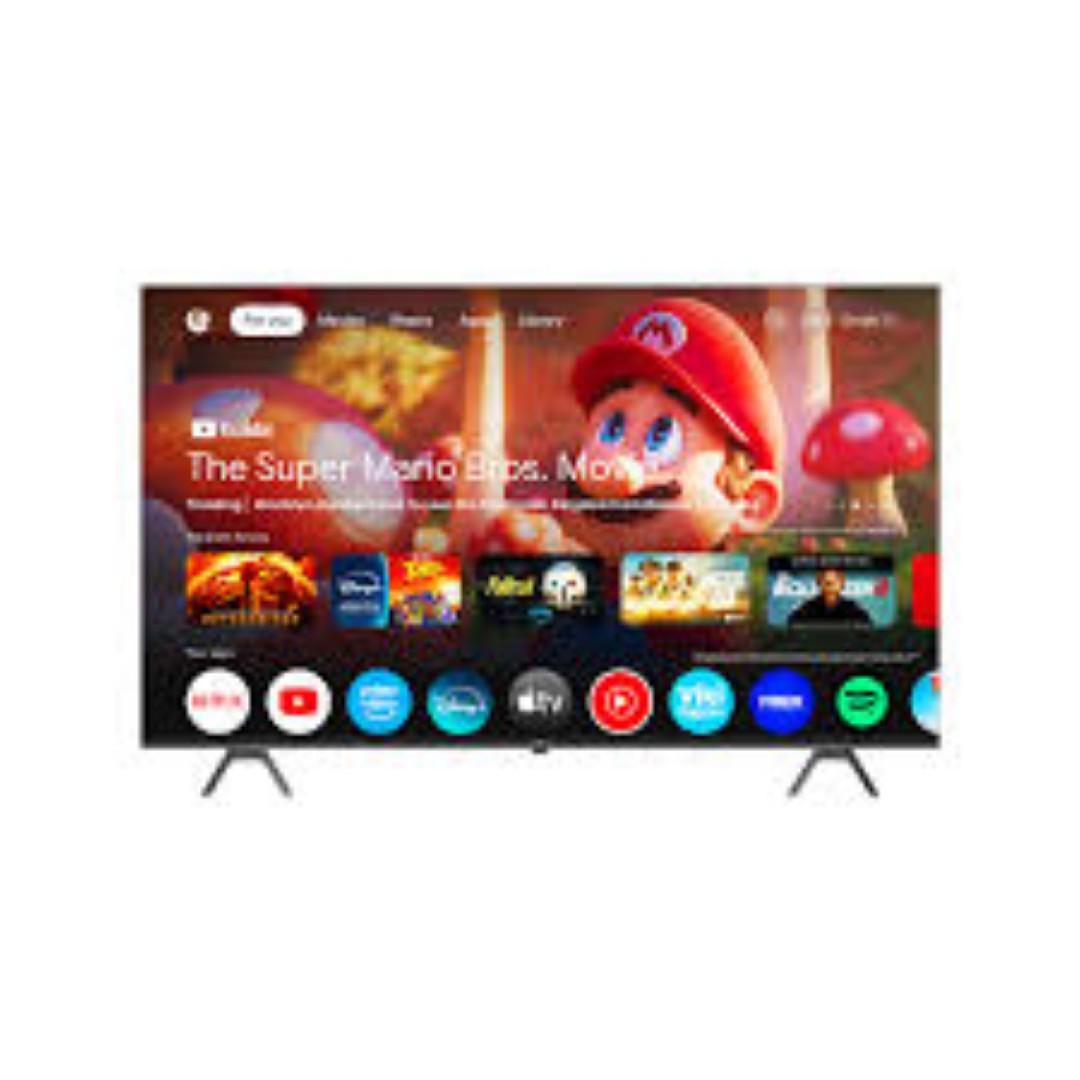 Syinix 43 Inch FHD 2K Smart Google TV Frameless Design A+ Panel, Voice Control, Dolby Audio, Bluetooth 16W Speakers-1 year warranty