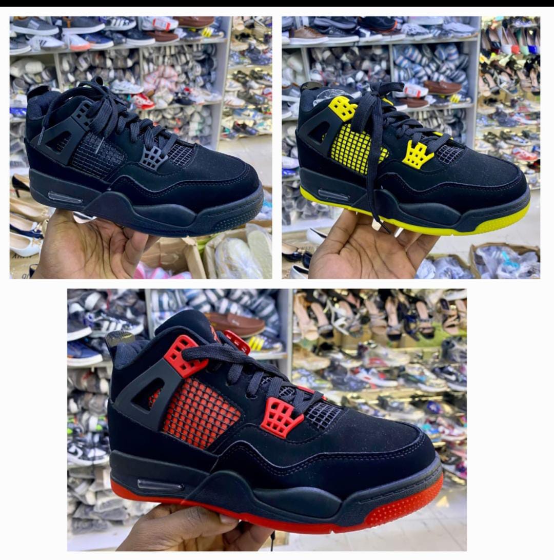 JORDAN 4⚡ High quality J4 unisex sneakers⚡ 🔥❤️‍🔥 very cute looking 🥰unisex jordan women/men original sneakers⚡✨