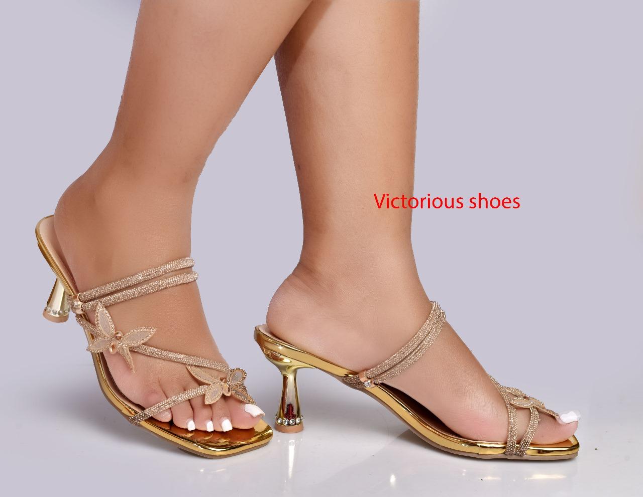 Women's Victorious✨✨✨✨ Sex Open Hills⚡🔥High Heel With Butterfly 🦋 Deco Open Toe, Beautiful Sparkling Stiletto, Ideal For Wedges..💞💞💯