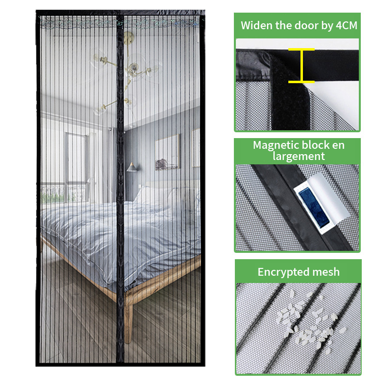 Mosquito net, mosquito net, magnetic curtain, mosquito curtain, anti-mosquito tulle, anti-mosquito curtain