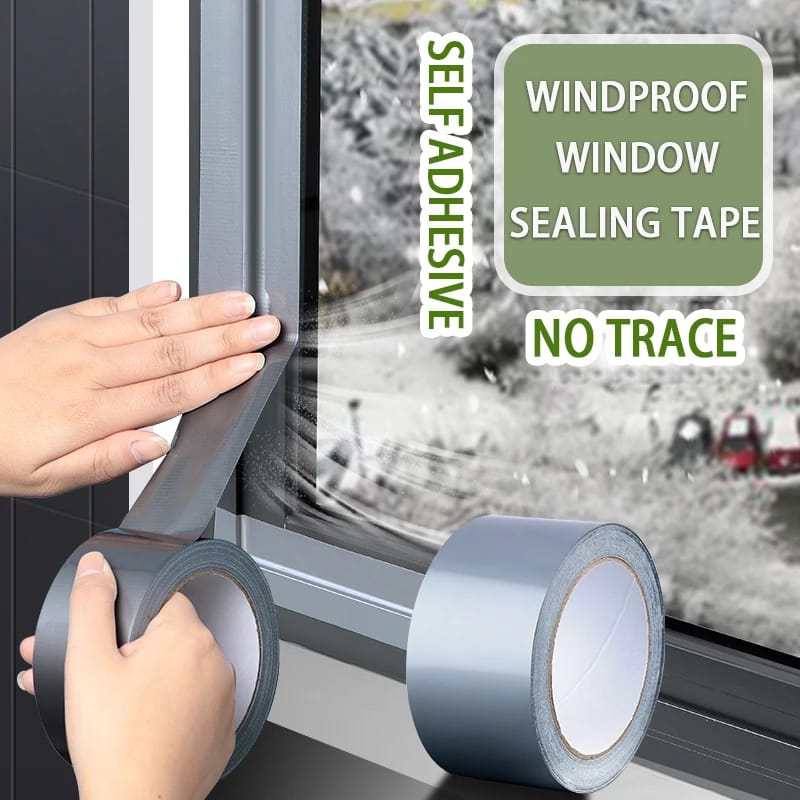 Heavy Duty Super Sticky Waterproof Carpet Binding & Pipe Repair Adhesive Tape – Industrial-Grade Silver Tape for Strong, Durable, Long-Lasting Repairs – Available in 5M & 10M