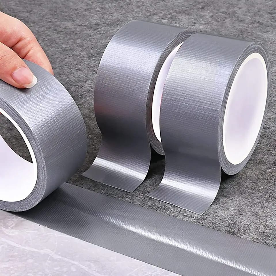 Heavy Duty Super Sticky Waterproof Carpet Binding & Pipe Repair Adhesive Tape – Industrial-Grade Silver Tape for Strong, Durable, Long-Lasting Repairs – Available in 5M & 10M
