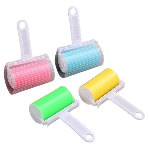 Reusable Lint Remover – Washable Sticky Roller for Clothes, Pet Hair, Carpet, Sofa & Bed – Portable, Eco-Friendly Dust & Hair Cleaner for Home, Office & Travel