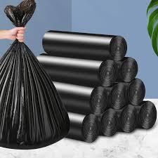 Heavy-Duty 100pcs Trash Bags – 45x60cm Durable, Leak-Proof, Tear-Resistant Garbage Bags for Home, Office, Kitchen, Bathroom & Outdoor Waste Disposal