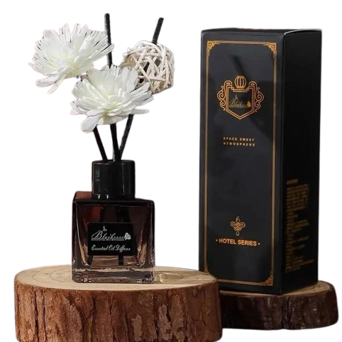 120ml Long-Lasting Reed Diffuser – Best Home Fragrance with Natural Essential Oil Scents – Elegant Air Freshener & Room Decor – Aromatherapy Diffuser with Sticks for Office, Living Room, Bedroom
