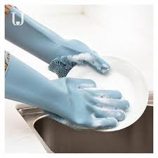 Premium Silicone Washing Gloves – Heat-Resistant, Multi-Purpose Scrubbing Gloves for Kitchen, Dishwashing, Car Cleaning, Pet Grooming & More – Durable, Flexible & Eco-Friendly Design