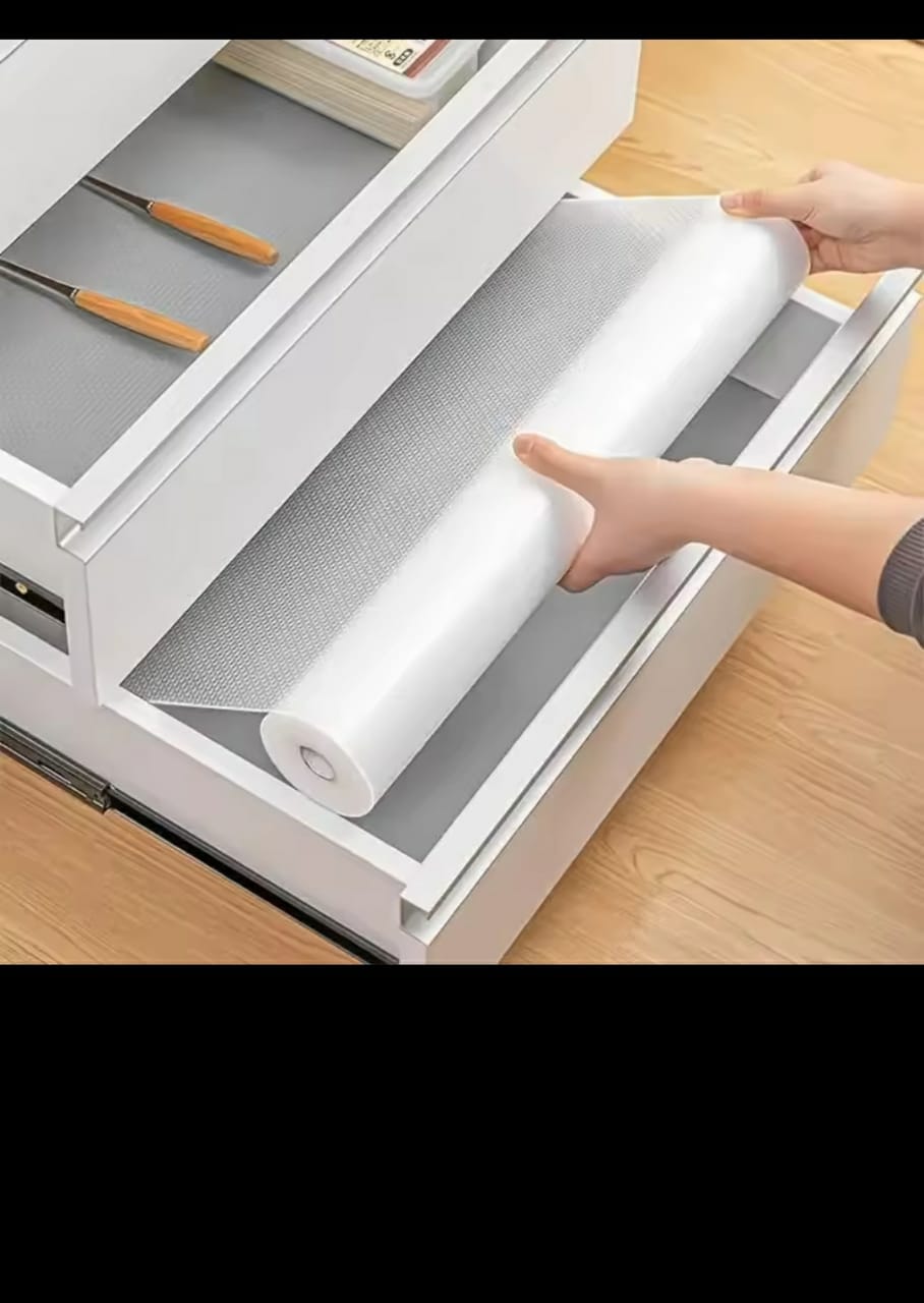Waterproof Transparent Drawer Mats – Oil-Proof, Moisture-Resistant Cabinet & Wardrobe Liners – Multi-Purpose Protective Place Mats for Kitchen, Drawers, Shelves & Shoe Racks