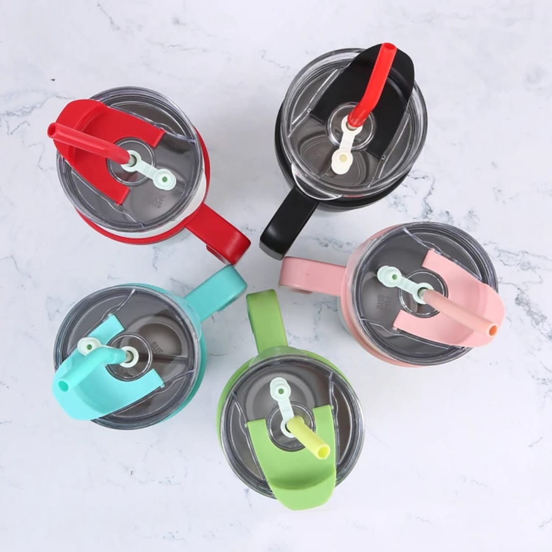 Stanley Cup Stainless Steel Thermos Mug 1200ml – Double Wall Insulated Travel Cup, Hot & Cold Beverage Holder, Durable Reusable 304 Stainless Steel, Comfortable Handle