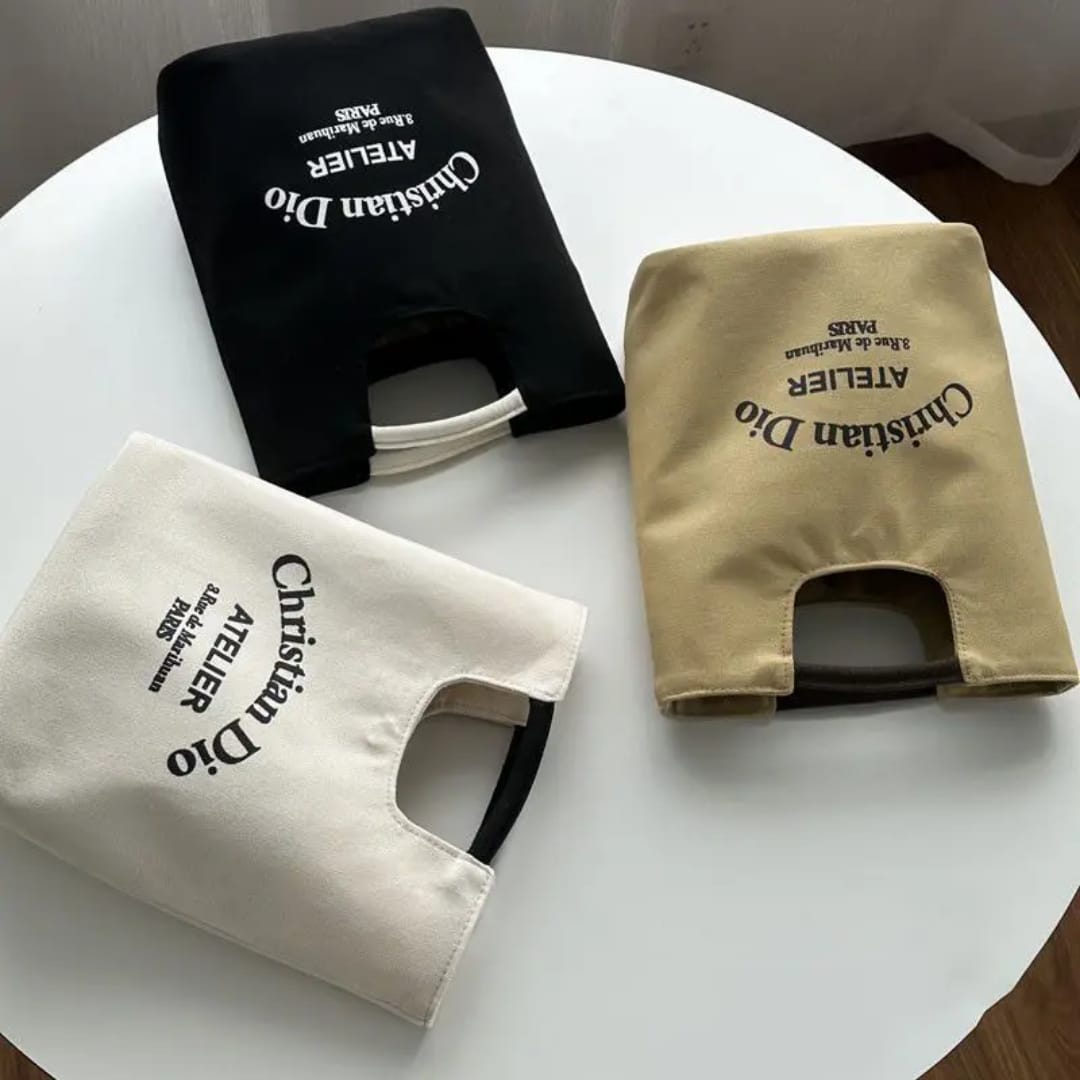 Canvas Tote Bag With Handle