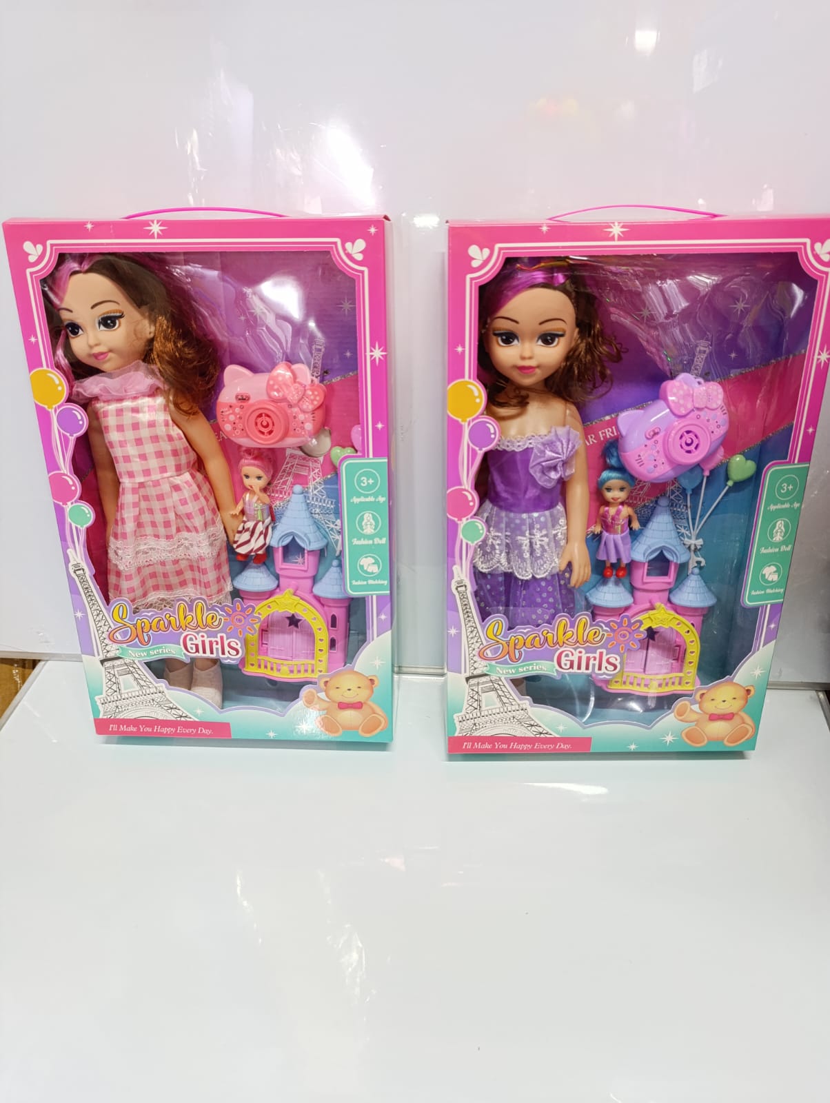 New Fashion Doll 43cm with Dollhouse and Camera, Interactive Playset for Kids, Realistic Accessories, Perfect Gift for Girls, Durable and Fun Educational Toy