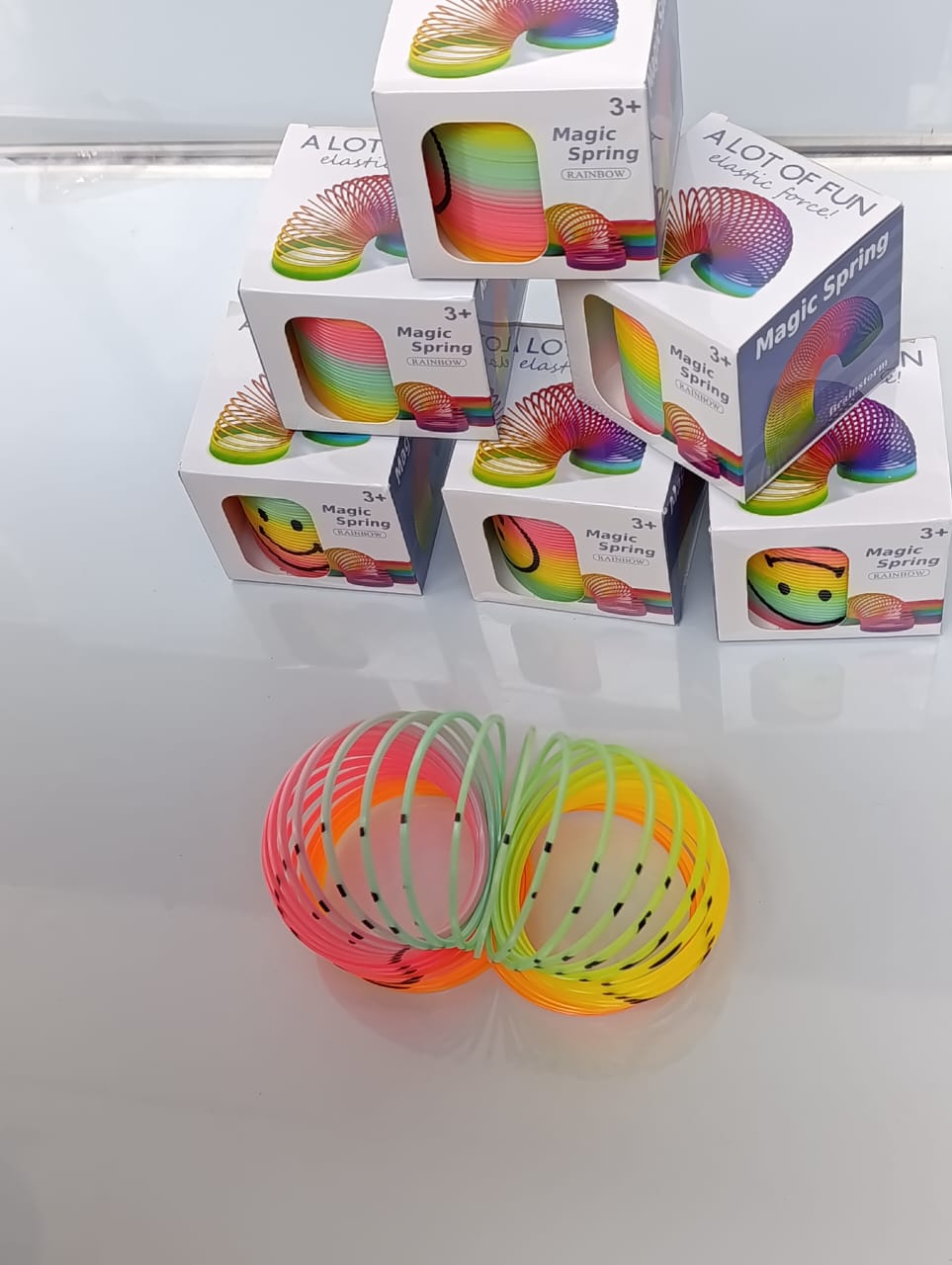 Magic Spring Yoyo Toy for Kids and Adults, Walks Down Stairs, Spins and Springs in Hands, Durable Fun Outdoor and Indoor Entertainment Gift