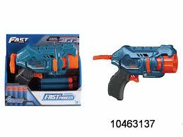 Pioneer Manual Nerf Blaster Gun, Soft Foam Dart Shooter for Kids and Teens, Safe Indoor Outdoor Play, No Batteries Required, Durable and Lightweight Design