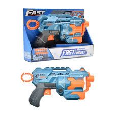 Pioneer Manual Nerf Blaster Gun, Soft Foam Dart Shooter for Kids and Teens, Safe Indoor Outdoor Play, No Batteries Required, Durable and Lightweight Design
