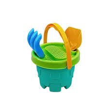 Premium Kids Beach Buckets Set with Fun Beach Toys, Sandcastle Molds, Shovels, Rakes, and Water Scoops – Durable, Colorful, Safe, and Perfect for Outdoor Summer Fun