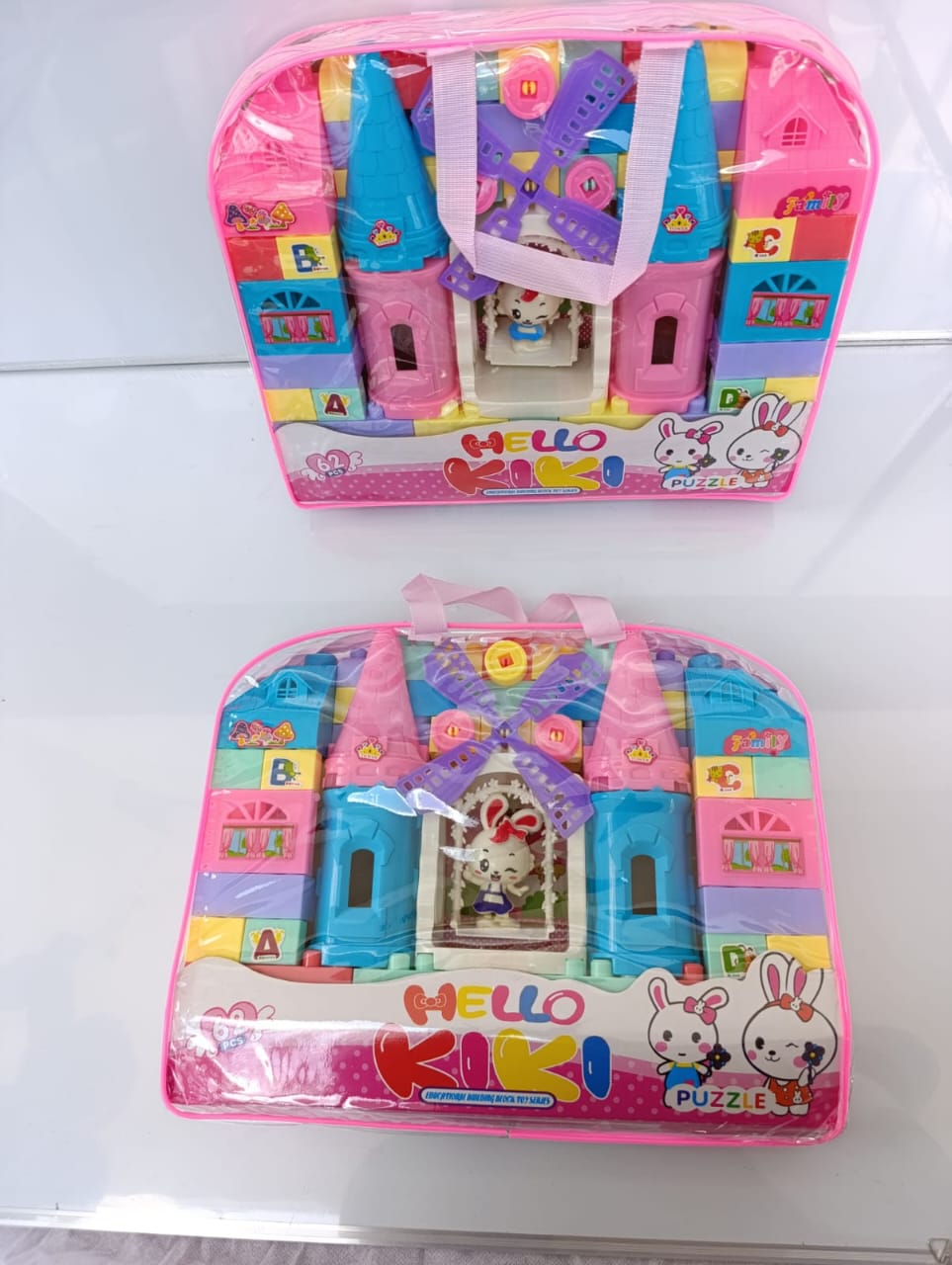 Hello Kitty Educational Building Blocks Set – Creative STEM Toy for Kids, Enhances Cognitive Skills, Imagination, Fine Motor Development, Safe Non-Toxic Construction Play, Fun Learning for Toddlers an