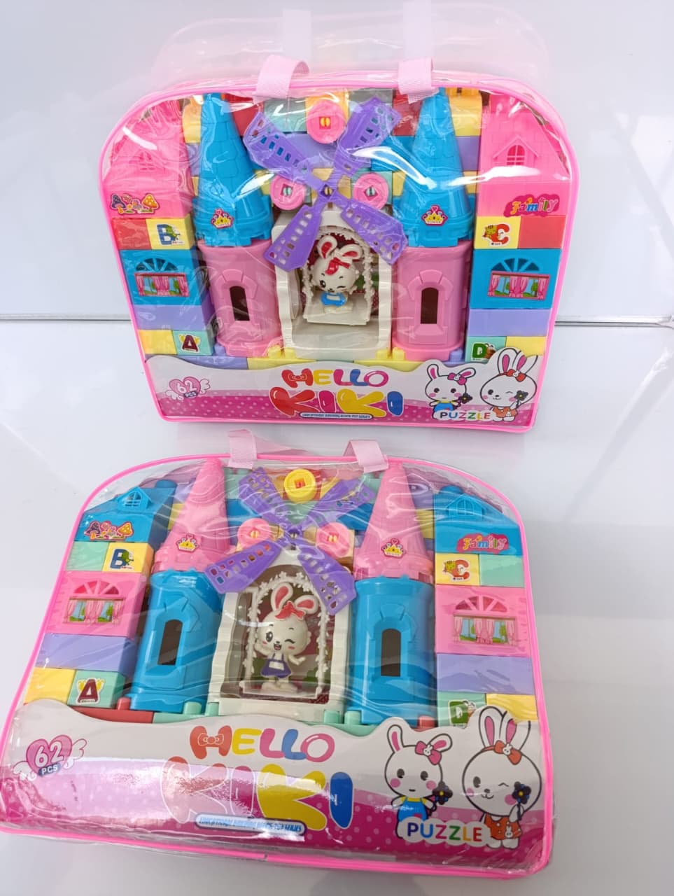 Hello Kitty Educational Building Blocks Set – Creative STEM Toy for Kids, Enhances Cognitive Skills, Imagination, Fine Motor Development, Safe Non-Toxic Construction Play, Fun Learning for Toddlers an