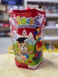 Big Size Building Blocks Educational Toy Set for Kids – 140pcs Colorful Blocks for Creativity, Motor Skills, Color Recognition, Eye Development, and Fun Learning