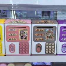 Finger Print Electronic Piggy Home Bank with Music, Kids Cute Money Box for Children, Safe ABS Material, Fun Musical Savings Bank for Gifts and Home Use